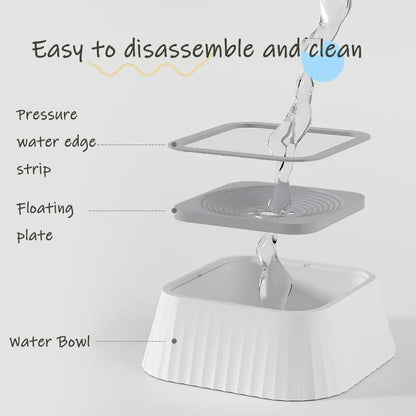 No-mess Floating Water Bowl