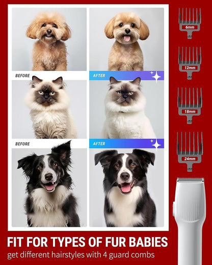 Multipurpose Vaccum Dog Grooming Kit