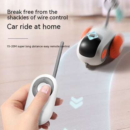 Remote Control Interactive Pet Car Toy