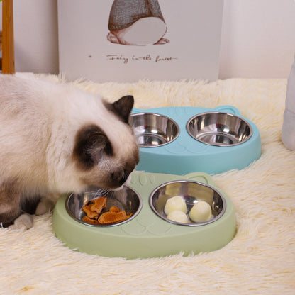 Stainless Steel Bowls With Non-Slip Resin